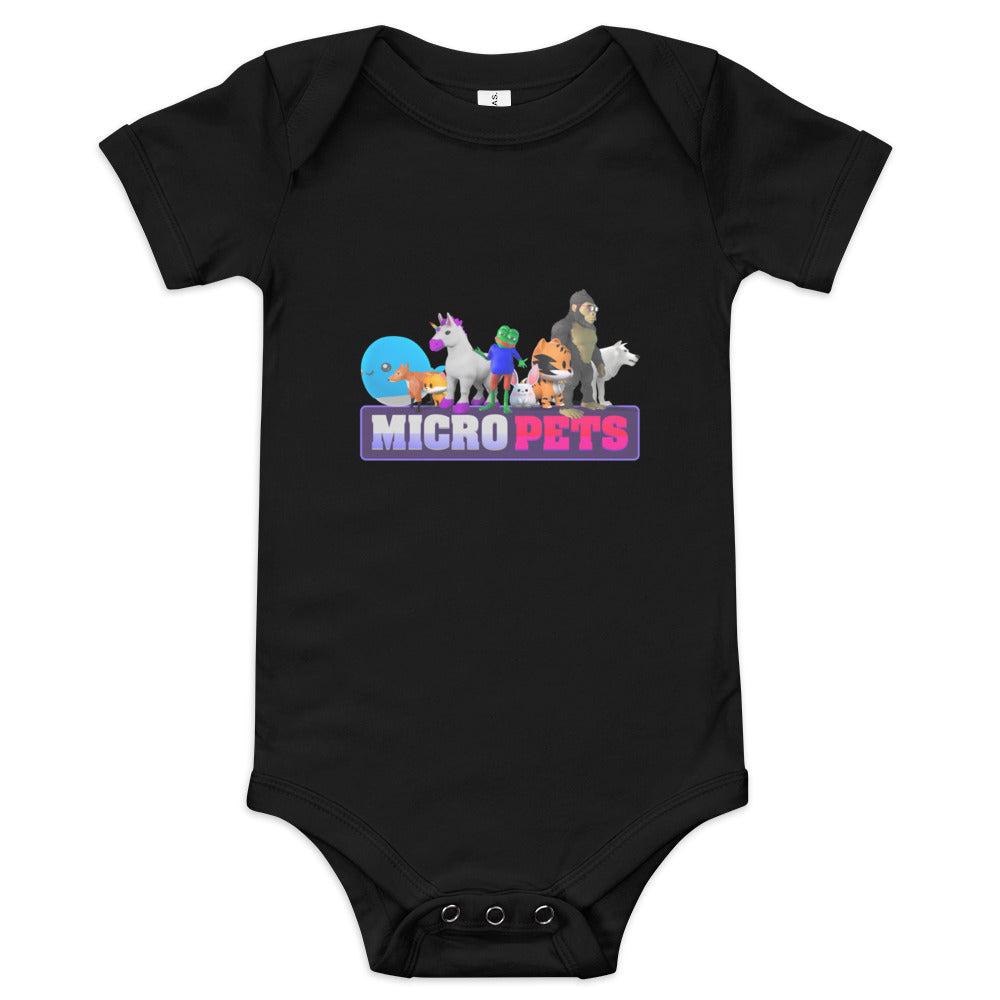 Micropets Baby Short Sleeve One Piece