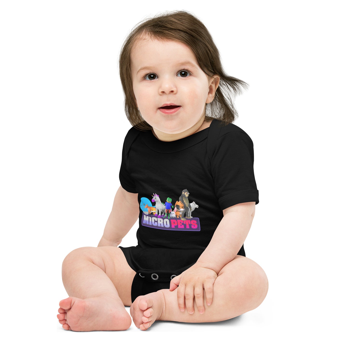 Micropets Baby Short Sleeve One Piece