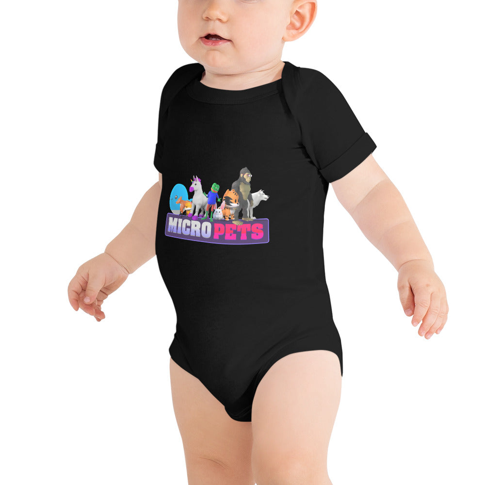 Micropets Baby Short Sleeve One Piece