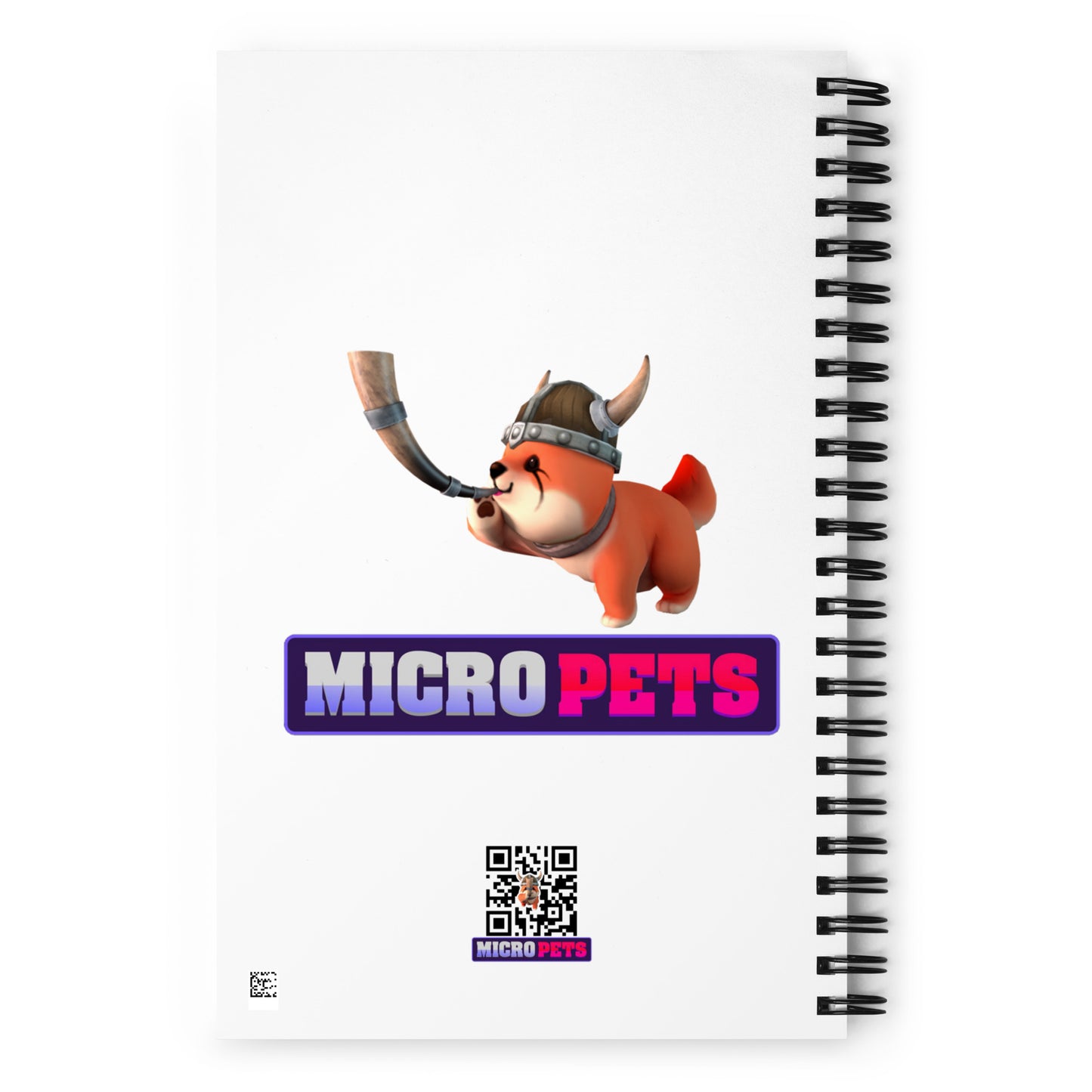 MicroPets Floki Pet Spiral Notebook