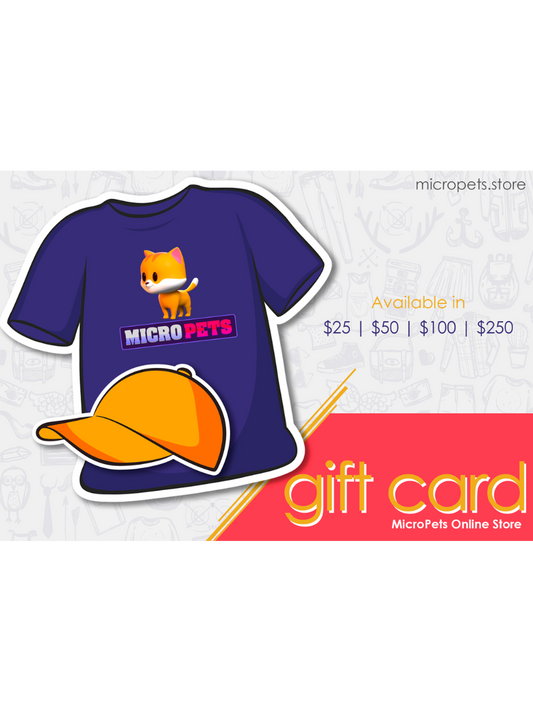 MicroPets Online Store Gift Card