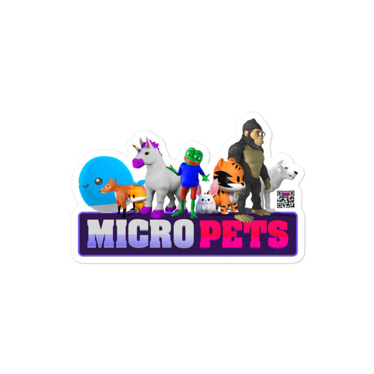 Micropets Season 2 Logo Sticker