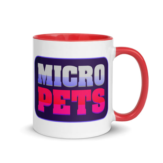 MicroPets Logo Mug with Vibrant Interior